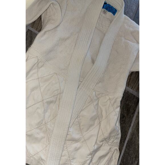 Vintage Eagle Brand L Judo Gi Kodokan Robe 70s Quilted Sz 00 - Picture 3 of 3